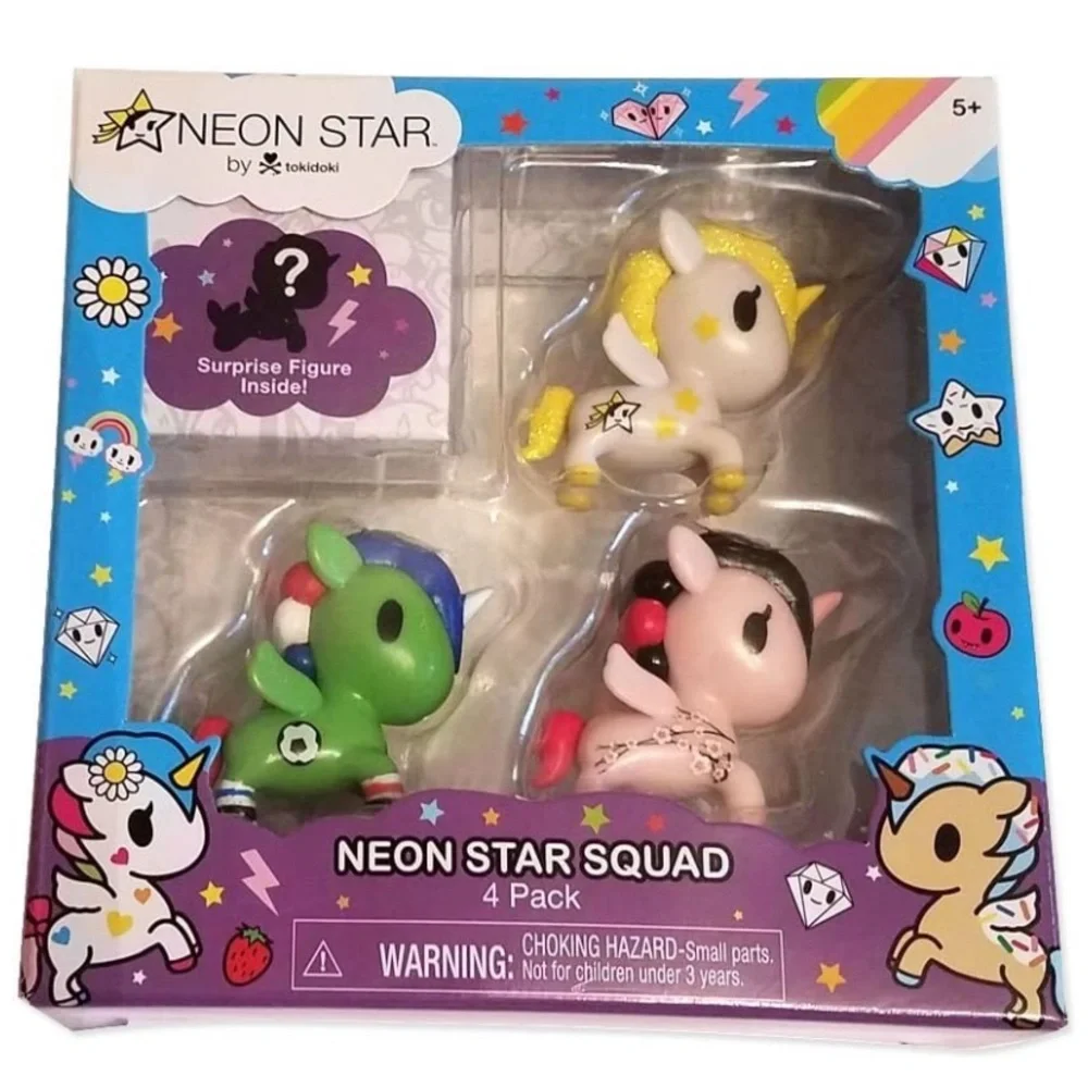 Neon Star By Tokidoki Neon Star Squad 4 Pack